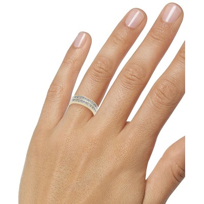 Diamond Two-Row Band (1/2 ct. ) in 14k Gold