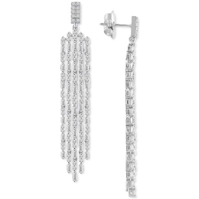 Diamond Chandelier Drop Earrings (1 ct. ) in 14k White Gold