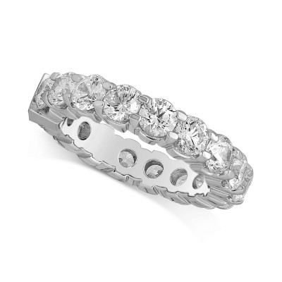 Diamond Eternity Band (4 ct. ) in 14k White or Yellow Gold